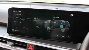 Kia Sorento - hybrid flow screen