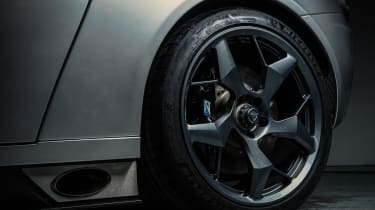 New Ginetta supercar alloy wheel side exhaust