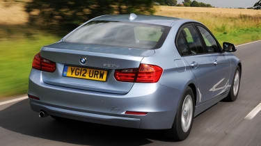 BMW 3 Series rear tracking