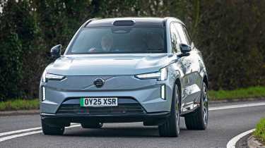 Volvo EX90 - front cornering