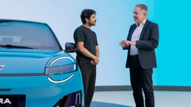 Jordan Katsianis with the Nissan Micra