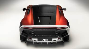 Aston Martin Valen - full rear
