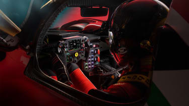 Ferrari 499P Modificata - cockpit