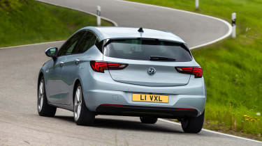 Vauxhall Astra - rear action