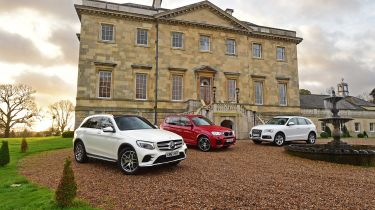 Mercedes GLC vs BMW X3 vs Audi Q5 - header