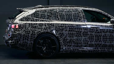 BMW M5 Touring teased - rear profile