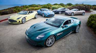 Aston Martin Newport Beach Heritage Edition Collection - front display