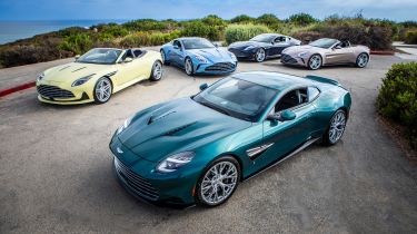 Aston Martin Newport Beach Heritage Edition Collection - front display