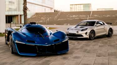 Alpine Alpgenglow and A110