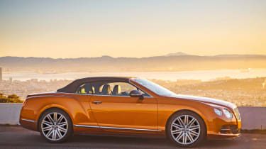 Bentley GT Speed Convertible side profile