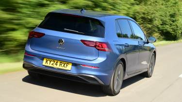 Volkswagen Golf facelift 2024 UK - rear