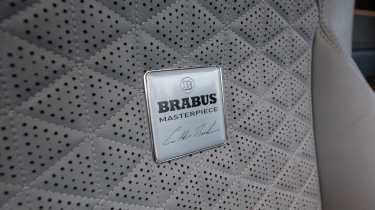 Brabus Big Boy 1200 - plaque on seat