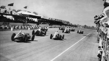 Vintage F1 race