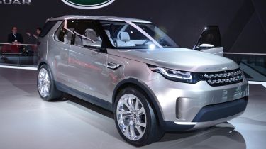 Land Rover Discovery Vision Concept stand front