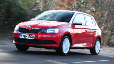 Skoda Fabia - front