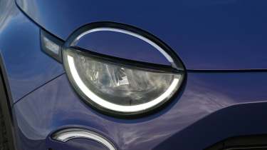 Abarth 600e Scorpionissima - front light