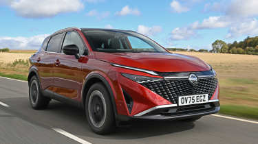 Nissan Qashqai e-Power - front tracking