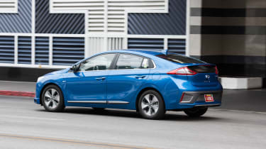 Hyundai Ioniq autonomous - side/rear