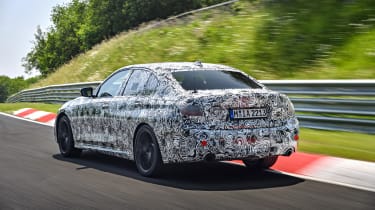 New BMW 3 Series pre-production review - rear