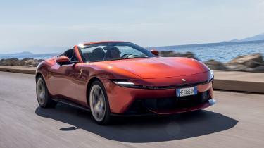 Ferrari Amalfi Spider - front tracking