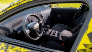Vauxhall Astra prototype - dash