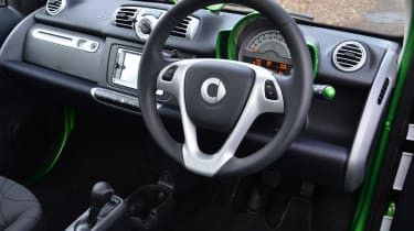 Smart ForTwo Electric Drive interior