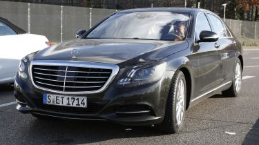 Mercedes S-Class facelift front