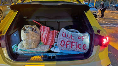 Audi A3 Sportback 35 TFSI - boot space