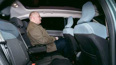 Ellis Hyde sat in the Dacia Striker