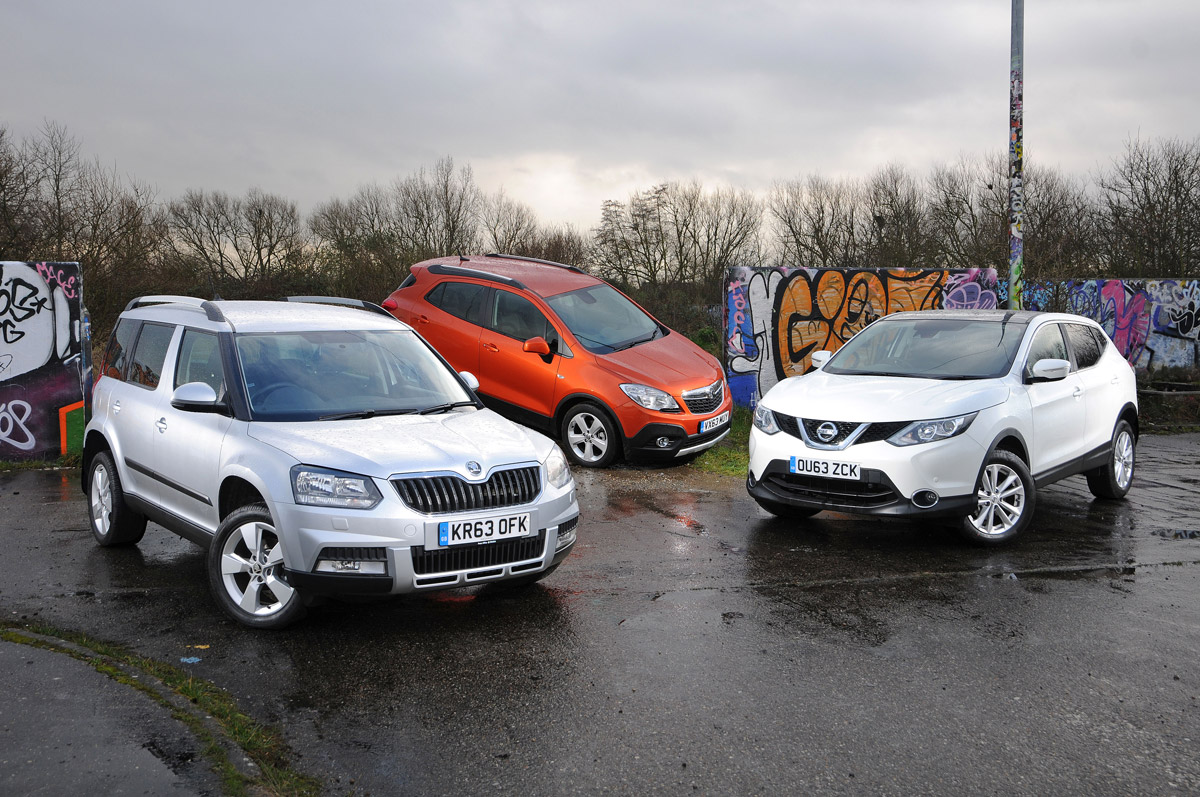 New Skoda Yeti vs Nissan Qashqai & Vauxhall Mokka   Auto 