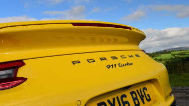 Porsche 911 Turbo - rear detail