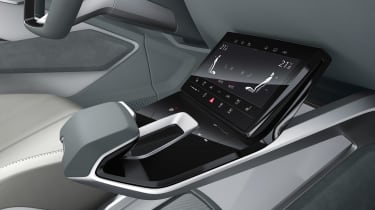 Audi e-tron Sportback concept - infotainment screen