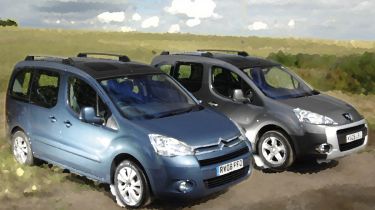 Citroen Berlingo Vs Peugeot Tepee | Auto Express