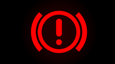 Brake warning light