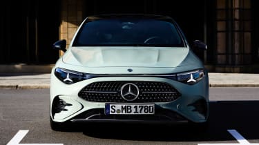 Mercedes CLA hybrid - front end
