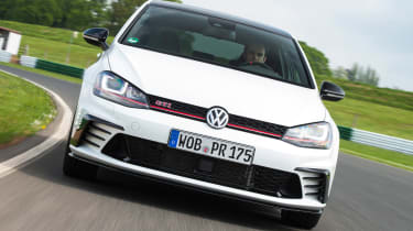 Volkswagen Golf GTI Clubsport - front tracking 2