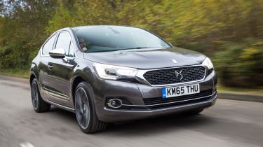 New DS 4 diesel UK drive front
