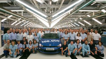 Volkswagen factory 100,000 Scirocco
