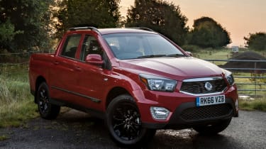 SsangYong Musso - front three quarter