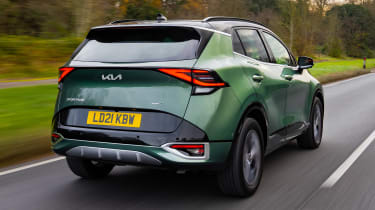 Kia Sportage plug-in hybrid performance details for 2022