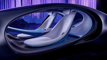 Mercedes Vision AVTR concept - seats