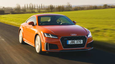 Audi TT Coupe - front tracking