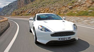 Aston Martin Virage front