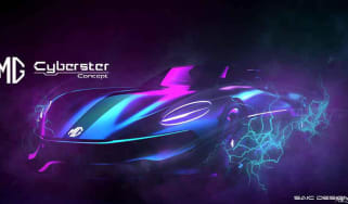 MG Cyberster concept sketches