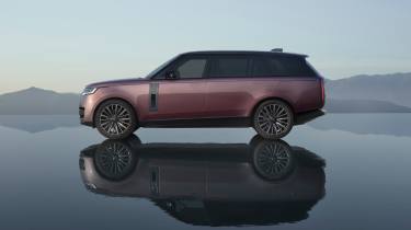 Range Rover Electric side