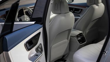 Mercedes EQE - rear interior