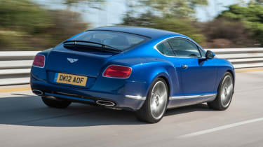 Bentley Continental GT Speed rear tracking
