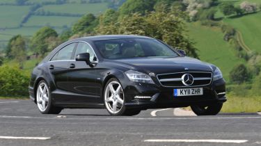 Mercedes CLS 350 CDI side tracking