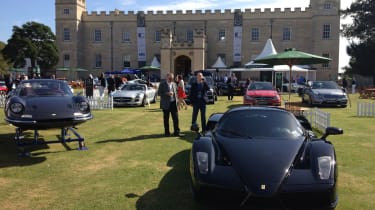Ferrari Enzo in front of Syon House