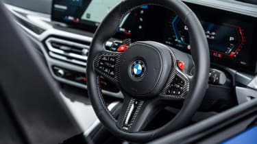 BMW M3 Touring - steering wheel